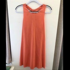 Alice + Olivia Silk Salmon Tent / Shift Dress